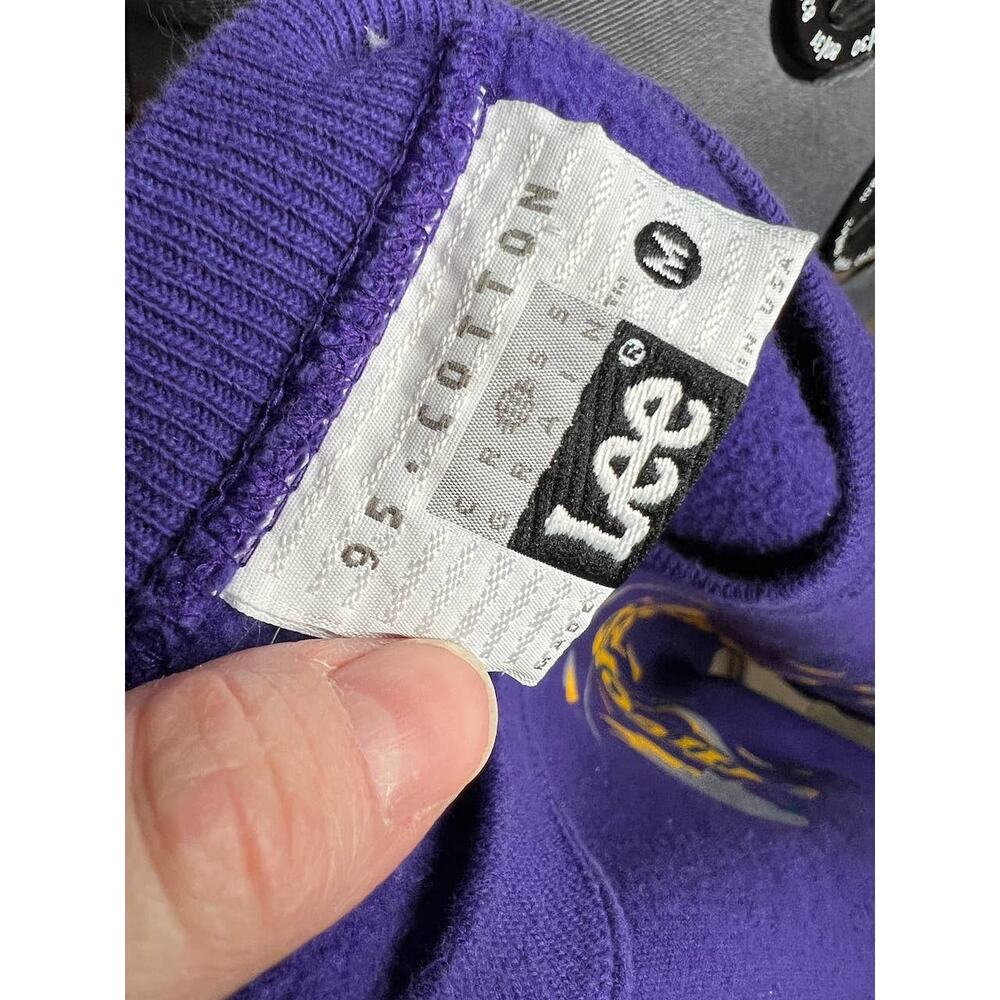 Lee sweatshirt 93 Firecracker purple yellow - Picture 7 of 10